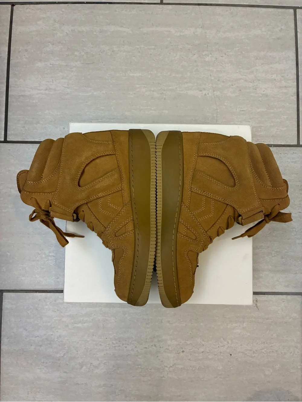Isabel Marant Wedge Brown High Top Sneakers Size 38